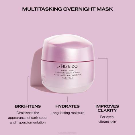 hudpleje Z88213 natcreme og maske Shiseido