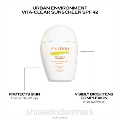 solcreme Z88284 vita-clear solcreme spf 42 Shiseido