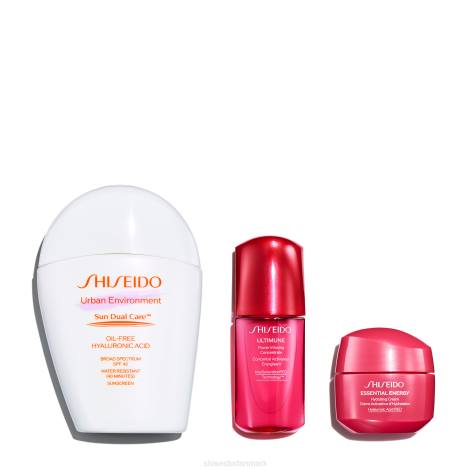solcreme Z88288 dagligt forsvarssæt Shiseido