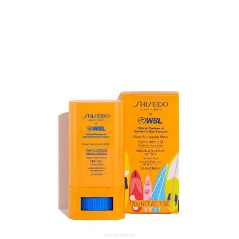solcreme Z88299 limited edition world surf league clear solcreme stick spf 50+ Shiseido